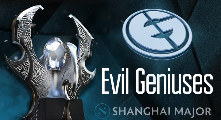 Саахил «UNiVeRsE» Арора, Evil Geniuses, The Shanghai Major, Питер «Ppd» Дагер, Артур «Arteezy» Бабаев, Саид Сумаил «SumaiL» Хассан, Клинтон «Fear» Лумис