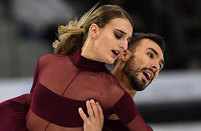 Гийом Сизерон, Габриэла Пападакис, Иван Букин, Александра Степанова, сборная Франции, сборная Италии по фигурному катанию, сборная России, танцы на льду