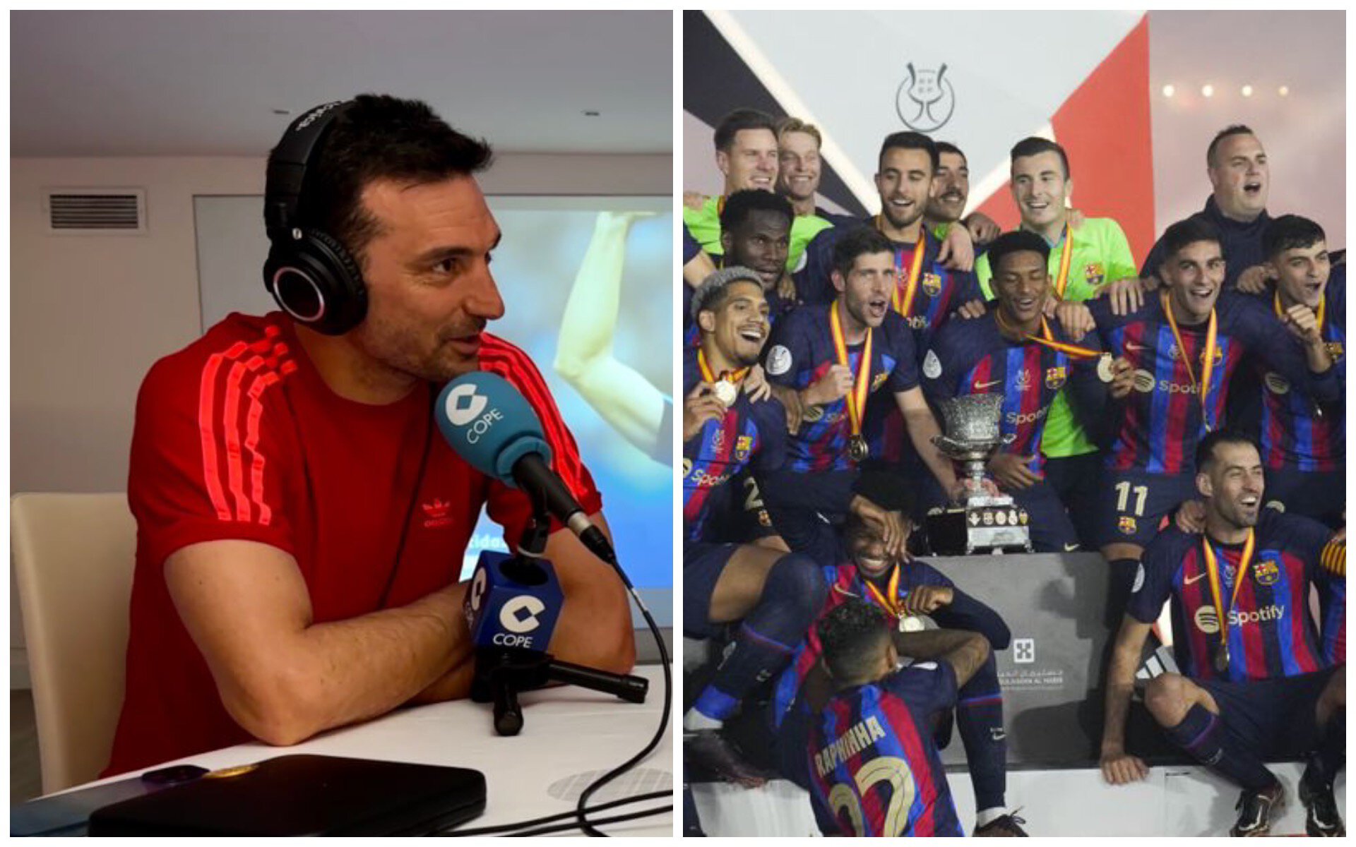 Барселона, Педри, Лионель Скалони