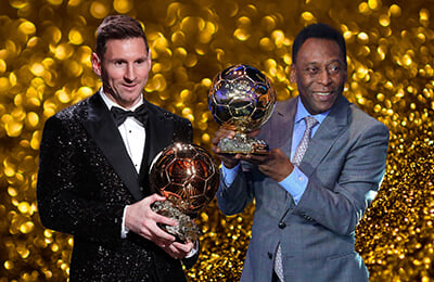 Лионель Месси, Гарринча, Пеле, Золотой мяч, Криштиану Роналду, Ромарио, Диего Марадона, Олег Блохин, Альфредо Ди Стефано, Игорь Беланов, Лев Яшин, Сборная Аргентины по футболу, Сборная Бразилии по футболу, Марио Кемпес, Мишель Платини, Йохан Кройфф, Джордж Веа, высшая лига Аргентина, высшая лига Бразилия, Барселона, Реал Мадрид, ПСЖ, Ювентус, Манчестер Юнайтед