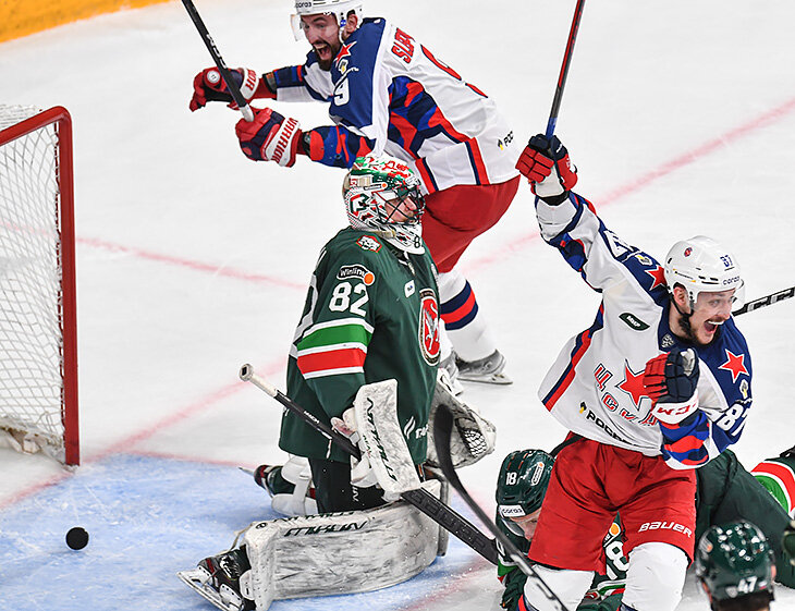 ААААААААААААААА! ЦСКА выиграл седьмой матч в Казани и стал чемпионом! 