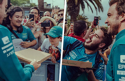 Астон Мартин, болельщики, Фернандо Алонсо, Формула-1, Гран-при Испании