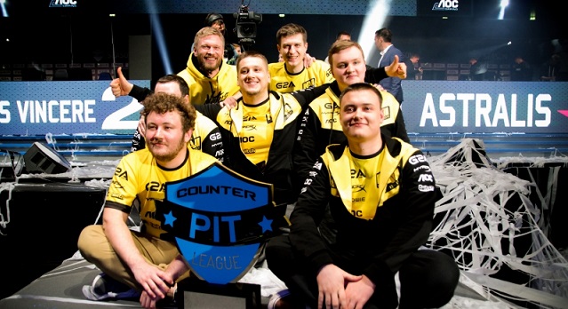 Astralis, Virtus.pro, NAVI, Team Immunity, NRG, Counter Pit League