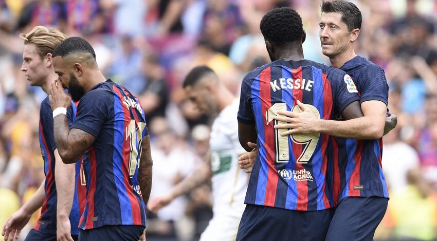 Хави, Ла Лига, Барселона