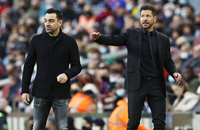 Хави, Ла Лига, Диего Симеоне, Барселона, Жерар Пике, Атлетико, Гави, Дани Алвес