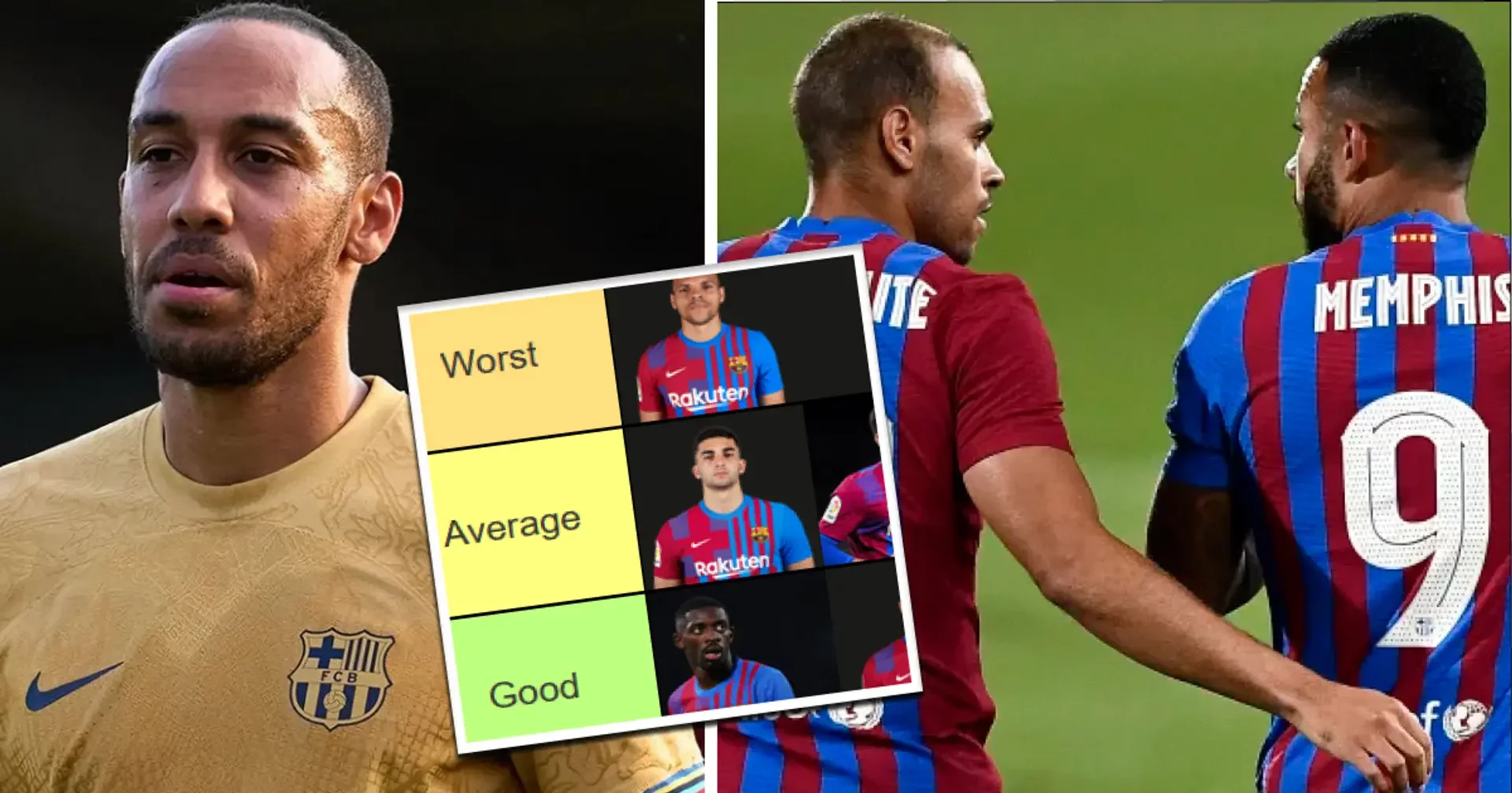 Барселона, Ла Лига, Роберт Левандовски, Пьер-Эмерик Обамеянг, Ансу Фати, Рафинья Диас, Усман Дембеле, Мемфис Депай, Ферран Торрес, Абде Эззальзули, Мартин Брэйтуэйт