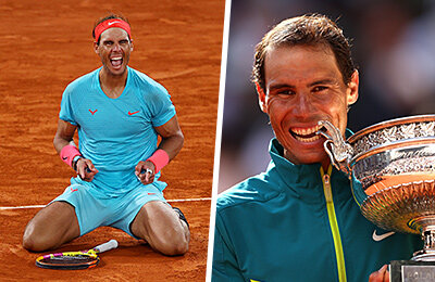Ролан Гаррос, ATP, статистика, Рафаэль Надаль