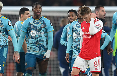 премьер-лига Англия, Мартин Эдегор, Саутгемптон, Букайо Сака, Арсенал