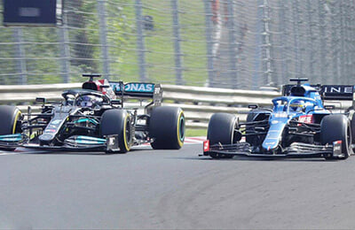 Мерседес, объясняем, видео, Гран-при Венгрии, техника, Формула-1, Альпин, Льюис Хэмилтон, Фернандо Алонсо