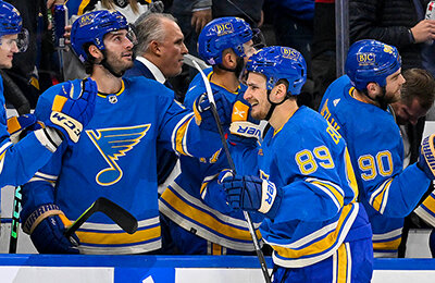 Сент-Луис, НХЛ, Павел Бучневич, Владимир Тарасенко, Иван Барбашев, Анахайм, Алексей Торопченко, Никита Александров