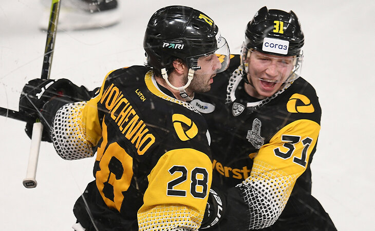 💥ААААА! «Северсталь» ведет 2-1 в серии с чемпионом: Вовченко сделал дубль, а судьи отменили важный гол ЦСКА