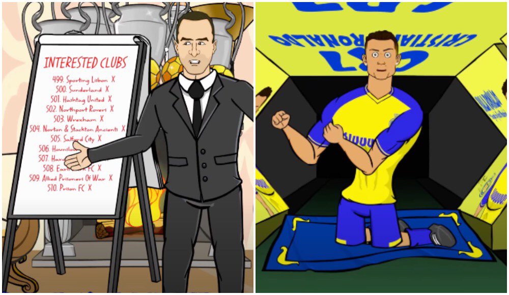 Криштиану Роналду, Аль-Наср Эр-Рияд, Ювентус, Реал Мадрид, Манчестер Юнайтед