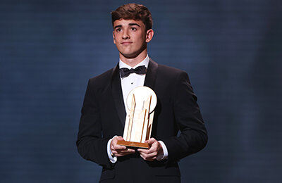 Гави, Джамал Мусиала, Эдуардо Камавинга, Килиан Мбаппе, Христо Стоичков, Нуну Мендеш, Барселона, Реал Мадрид, Бавария, Лука Модрич, Кака, Маттейс де Лигт, Лионель Месси, Луиш Фигу, Роналдиньо