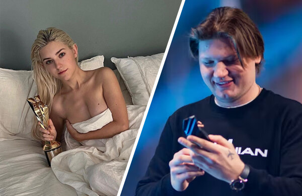 NAVI, Александр «S1mple» Костылев, Eva Elfie, Футболисты в CS 2