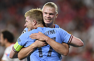 Лига чемпионов УЕФА, Фэнтези, Ливерпуль, Интер, Наполи, Челси, Милан, ПСЖ, Тоттенхэм, Эрлинг Холанд, Реал Мадрид, Мохамед Салах, Боруссия Дортмунд, Бавария, Бенфика, Лионель Месси, Брюгге