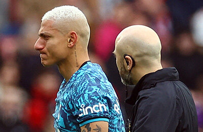 Ришарлисон, Бен Дэвис, Тоттенхэм, Ян Беднарек, Антонио Конте, травмы, премьер-лига Англия, Армель Белла-Кочап, Саутгемптон