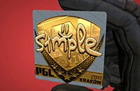 Александр «S1mple» Костылев, Наклейки