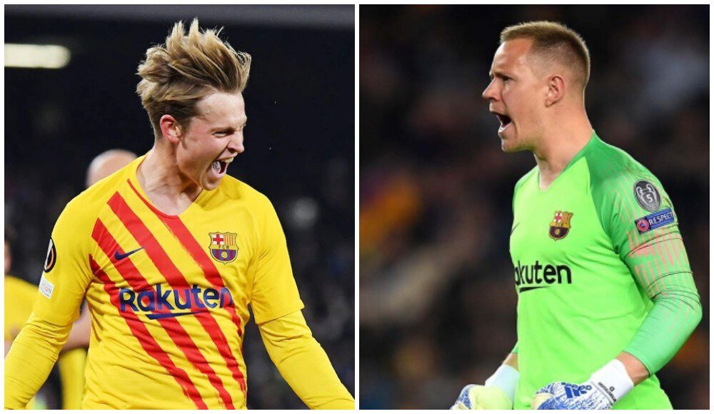 Марк-Андре тер Стеген, Барселона, Френки де Йонг