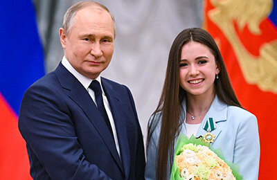 Владимир Путин, Камила Валиева, сборная России, женское катание