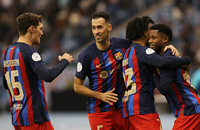 Лорен Морон, Барселона, Ла Лига, Бетис, судьи, Марк-Андре тер Стеген, Суперкубок Испании, Луис Энрике Андре, Роберт Левандовски