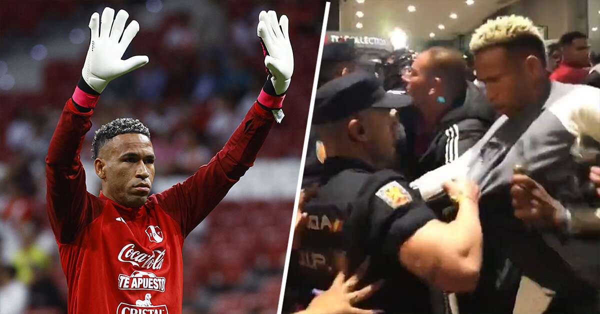 Беспорядки в Испании: фанаты Перу подрались с полицией, кипер сборной уехал в участок