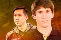 Дэвид «MoonMeander» Тан, Данил «Dendi» Ишутин, Тибан «1437» Сива, Tigers, Кенни «Xepher» Део, Чай «Mushi» Е Фун