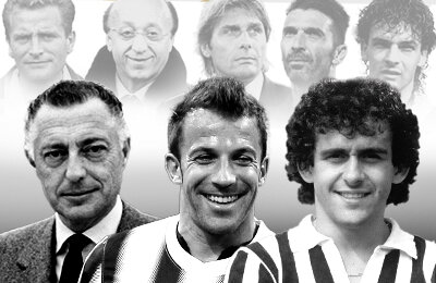 Джанлуиджи Буффон, Чиро Феррара, Дидье Дешам, Джон Чарльз, Леонардо Бонуччи, Луис Монти, Роберто Беттега, Джампьеро Бониперти, Марко Тарделли, Гаэтано Ширеа, Джанни Аньелли, Лучано Моджи, Эдгар Давидс, Массимилиано Аллегри, Паоло Росси, Андреа Пирло, Марчелло Липпи, Павел Недвед, Раймундо Орси, Карло Каркано, Клаудио Маркизио, Зинедин Зидан, Ренато Чезарини, Джузеппе Фурино, Омар Сивори, Алессандро Дель Пьеро, Карло Парола, Андреа Бардзальи, Джорджо Кьеллини, Андреа Аньелли, Феличе Борель, Джанпьеро Комби, Ювентус, Роберто Баджо, Анжело Перуцци, Беппе Маротта, Джанлука Виалли, Антонио Конте, Франко Каузио, Давид Трезеге, Анджело Ди Ливио, серия А Италия, Джованни Трапаттони, Фабрицио Раванелли, Мишель Платини, Клаудио Джентиле, Дино Дзофф, Антонио Кабрини