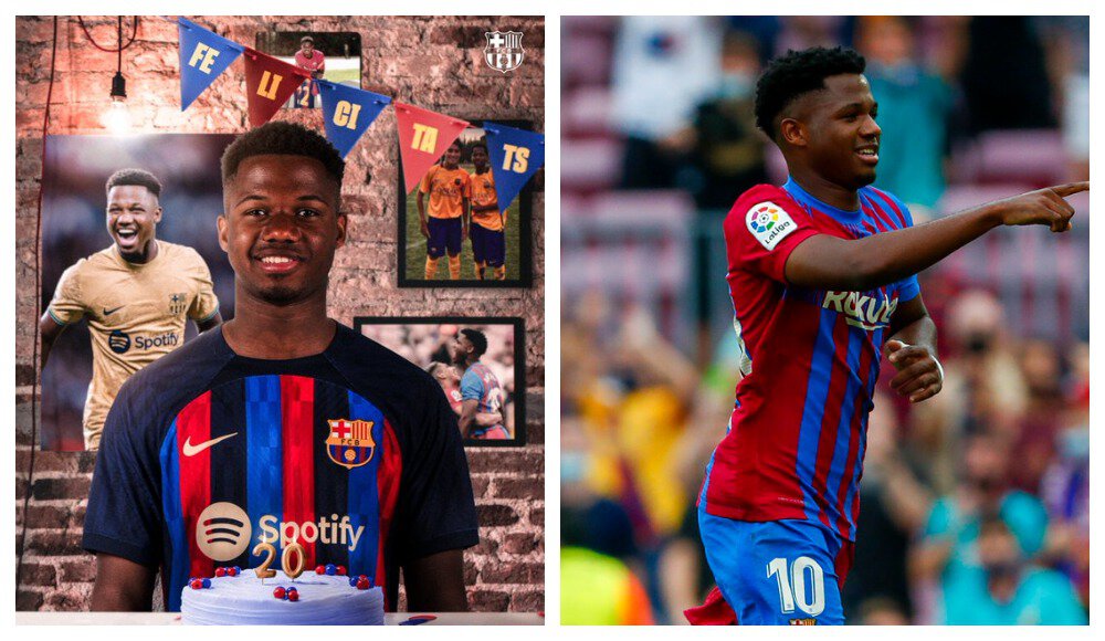 Барселона, Ансу Фати