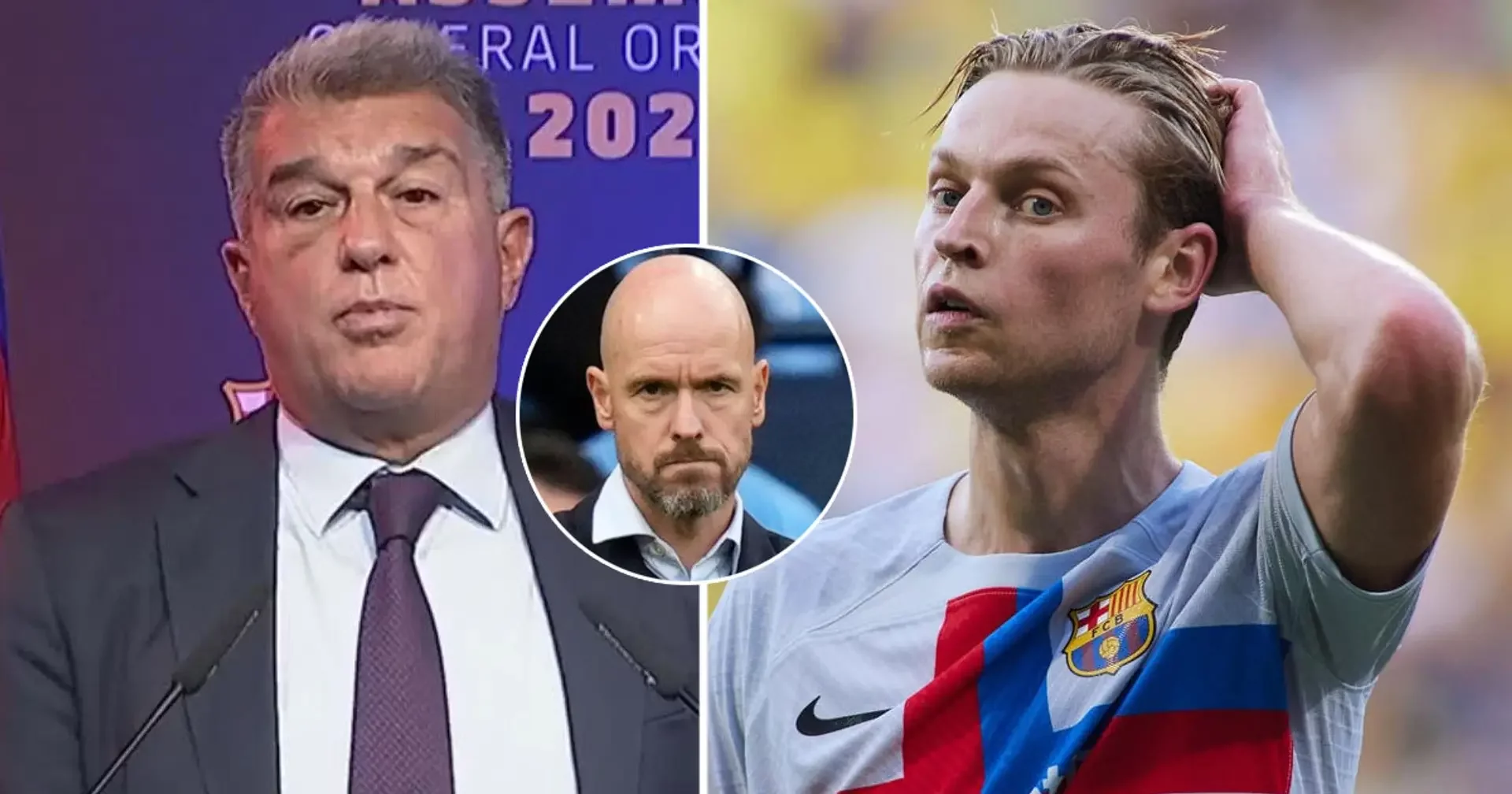 Френки де Йонг, Барселона, Жоан Лапорта