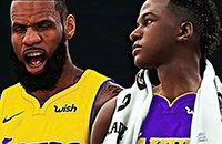 NBA 2K, Лейкерс, Леброн Джеймс, НБА, NBA 2K, Джеймс Харден