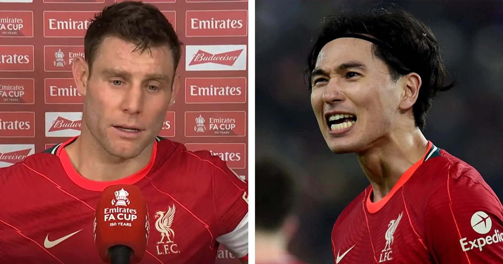 Джеймс Милнер, Ливерпуль, Такуми Минамино