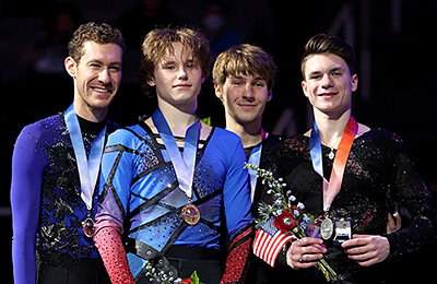 мужское катание, Илья Малинин, Максим Наумов, сборная США, Джейсон Браун, чемпионат США, Эндрю Торгашев