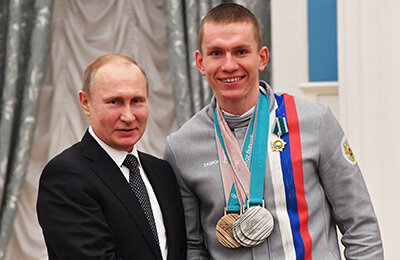 Владимир Путин, спортивные тесты, Анна Щербакова, Александр Большунов, сборная России (лыжные гонки), лыжные гонки, Олимпиада-2022, сборная России, Олимпийская сборная России