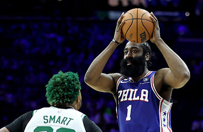 Джеймс Харден, Бостон, Джоэл Эмбиид, Филадельфия, НБА