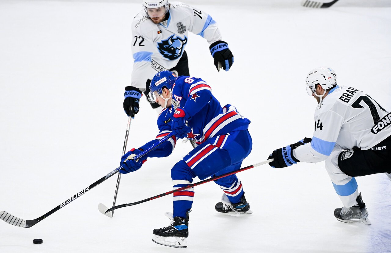 Никита Гусев в одиночку вынес минское «Динамо»: набрал 6 очков всего за 2 периода