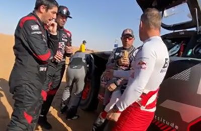 Ауди, ралли Дакар, Питание, Стефан Петерансель, видео