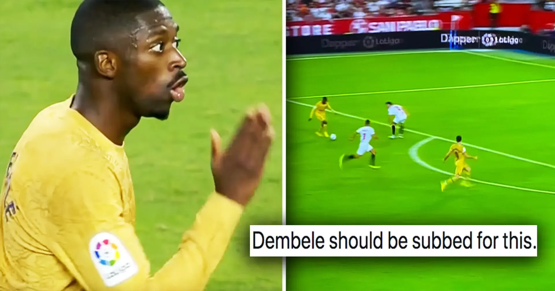 Барселона, Ла Лига, Усман Дембеле, Роберт Левандовски