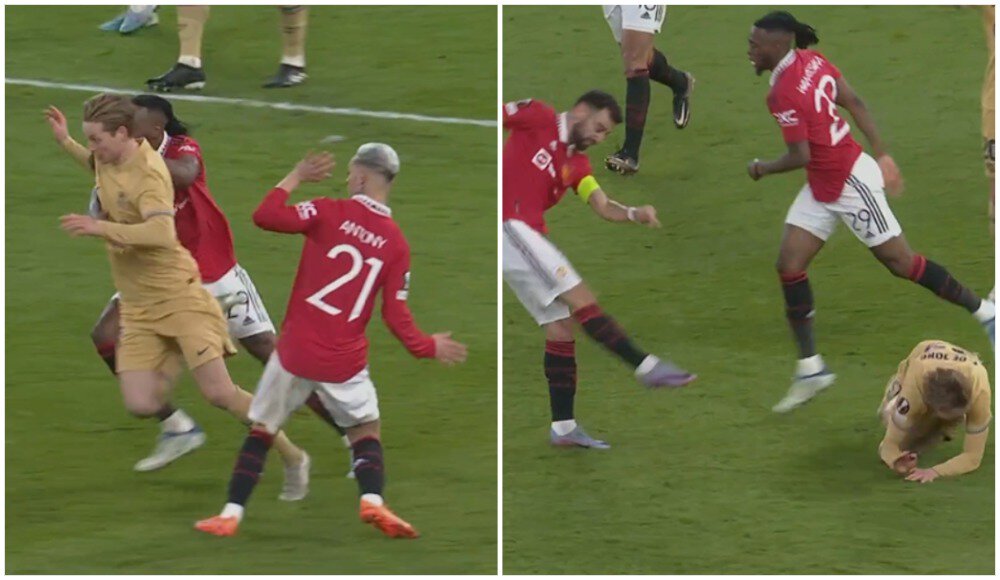 Барселона, Рональд Араухо, Клубы, Рафинья Диас, Манчестер Юнайтед, Бруну Фернандеш, Френки де Йонг, Лига Европы УЕФА