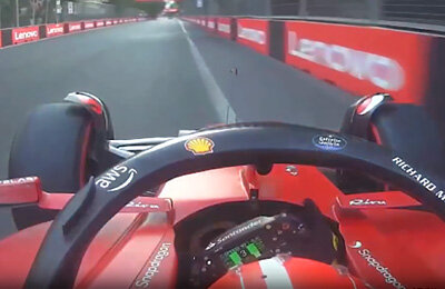 Шарль Леклер, Феррари, видео, Формула-1, Гран-при Азербайджана