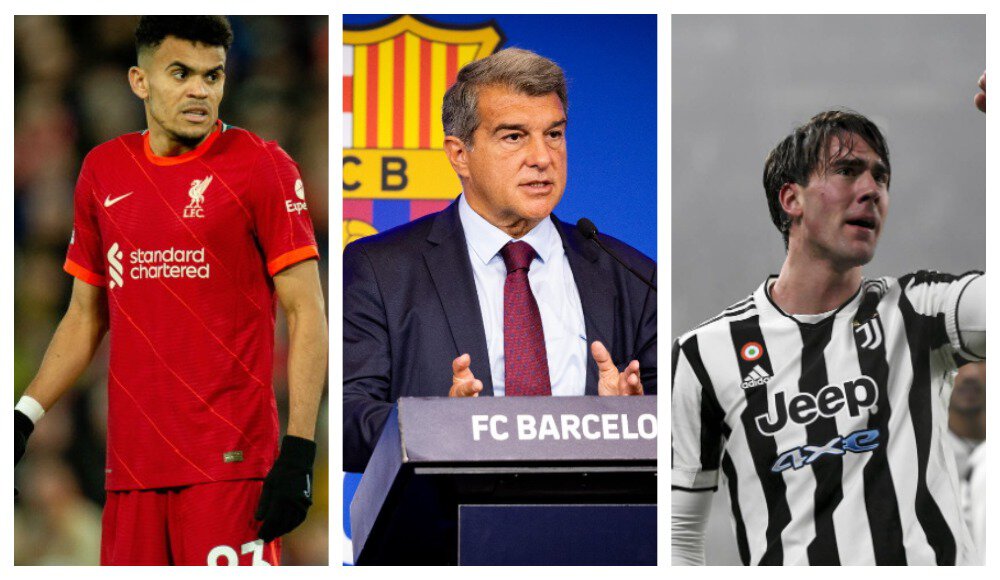Клубы, Душан Влахович, Ювентус, Луис Диас, Ливерпуль, Барселона