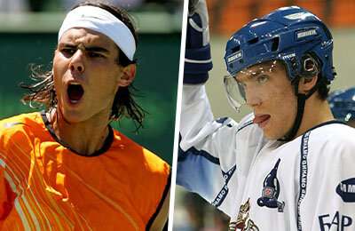 Рафаэль Надаль, Александр Овечкин, ЦСКА, Марат Сафин, Мария Шарапова, Лэнс Армстронг, Михаэль Шумахер, Фернандо Алонсо, Новак Джокович, ATP, Роджер Федерер, Серена Уильямс