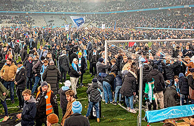 Мальме, АИК, болельщики, высшая лига Швеция, Хенок Гоитом, фото