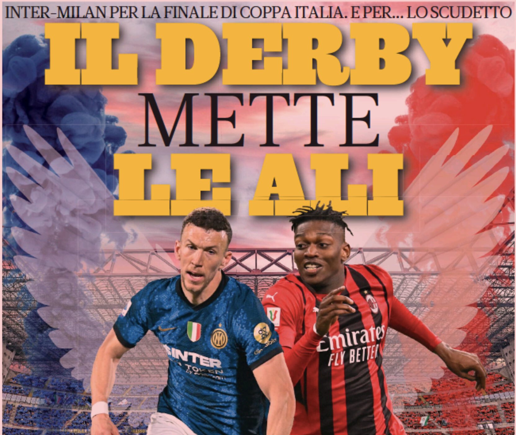 Дерби расправляет крылья. Заголовки Gazzetta, TuttoSport и Corriere за 19 апреля