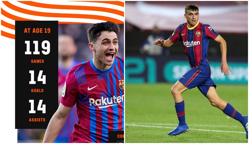 Педри, Андрес Иньеста, Хави, Барселона