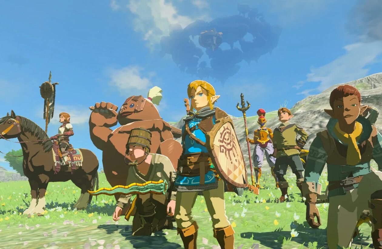 The Legend of Zelda: Tears of the Kingdom, Nintendo, The Legend of Zelda: Breath of the Wild, Nintendo Switch