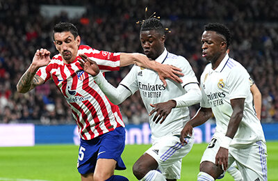 Диего Симеоне, Карло Анчелотти, тактика, Антуан Гризманн, Винисиус Жуниор, Ла Лига, Атлетико, Реал Мадрид, Начо Фернандес, Маркос Льоренте, Тони Кроос, Эдер Милитао