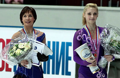 Полина Коробейникова, Ирина Слуцкая, Алена Леонова, сборная России, Мария Бутырская, Катарина Гербольдт, Евгения Медведева, Нина Петушкова, Ксения Доронина, Ксения Макарова, Аделина Сотникова, Ольга Найденова, Елизавета Туктамышева, Арина Мартынова