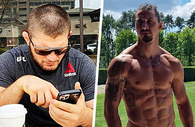 Златан Ибрагимович, Зинедин Зидан, Роман Ротенберг, Хабиб Нурмагомедов, Чейл Соннен, Усэйн Болт