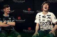 Александр «XBOCT» Дашкевич, Илья «Illidan» Пивцаев, Богдан «Iceberg» Василенко, The International, Виталий «V1lat» Волочай, Андрей «ALWAYSWANNAFLY» Бондаренко, Роман «Resolut1on» Фоминок, Maincast, Иван «Faker» Демкин, Роман «Casper» Лепехин