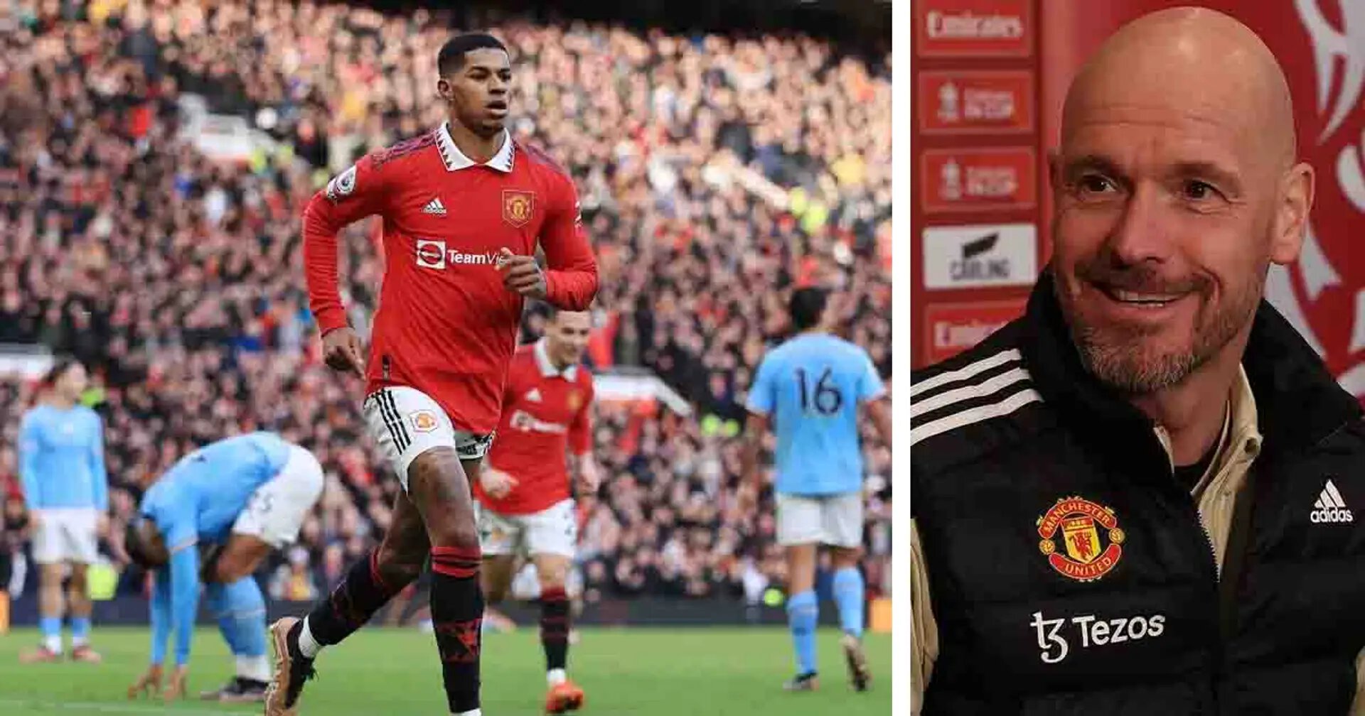 «Я видел xG». Тен Хаг отрицает, что «МЮ» повезло выиграть последнее дерби с «Ман Сити»